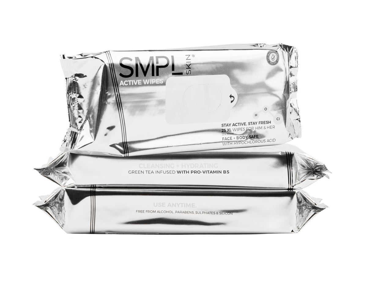 SMPL SKIN Active Wipes
